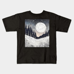 Who stole the night? Kids T-Shirt